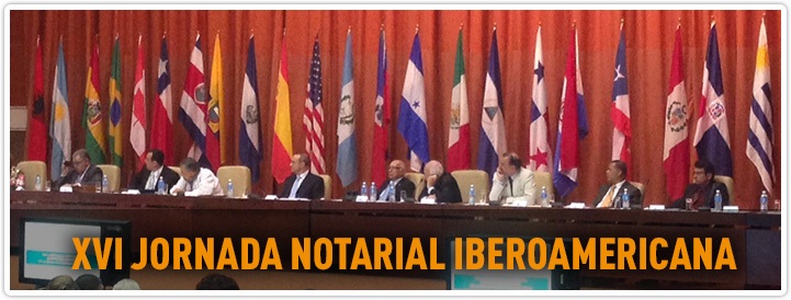 banner XVI Jornada Notarial Iberoamericana